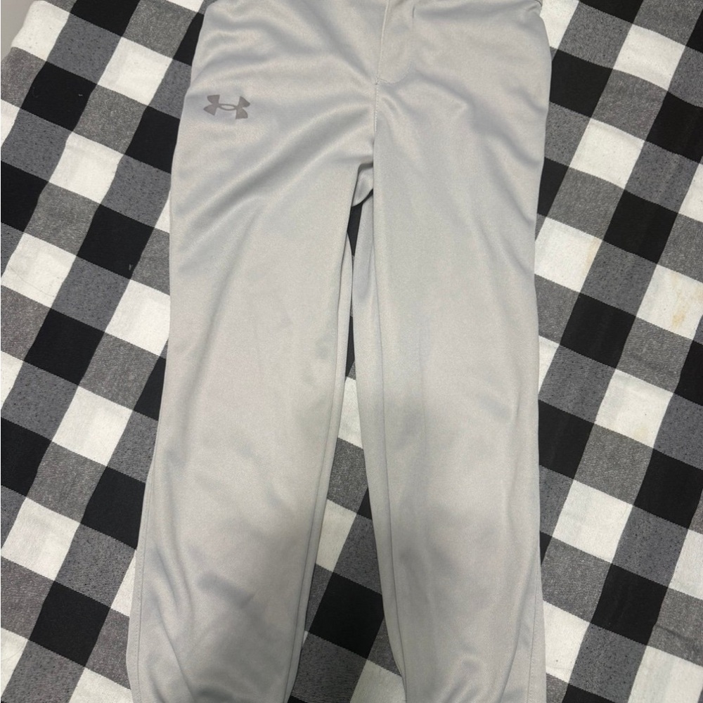 Under Armour Kids Light Gray Joggers